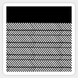 Herringbone Boarder Sticker